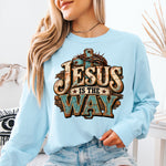Jesus Is the Way DTF Transfer DTF Heat Press Transfer from Sweet Tee Transfers