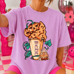 Pumpkin Spice Melting Pumpkin DTF Transfer DTF Heat Press Transfer from Sweet Tee Transfers