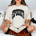 Spooky Black Polkadot DTF Transfer DTF Heat Press Transfer from Sweet Tee Transfers