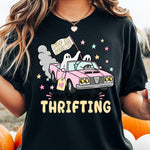 Hop in Bestie We're Going Thrifting DTF Transfer DTF Heat Press Transfer from Sweet Tee Transfers