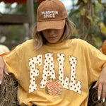 Fall Polka Dot Pumpkin DTF Transfer DTF Heat Press Transfer from Sweet Tee Transfers