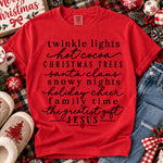 Holiday Phrase DTF Transfer DTF Heat Press Transfer from Sweet Tee Transfers