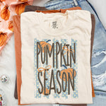 Pumpkin Season Striped DTF Transfer DTF Heat Press Transfer from Sweet Tee Transfers
