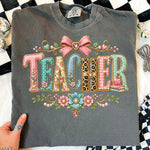 Teacher Pastels DTF Transfer DTF Heat Press Transfer from Sweet Tee Transfers