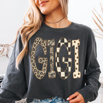 Gigi Camo Leopard Checkered DTF Transfer DTF Heat Press Transfer from Sweet Tee Transfers
