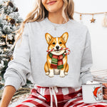 Christmas Dog Corgi DTF Transfer DTF Heat Press Transfer from Sweet Tee Transfers