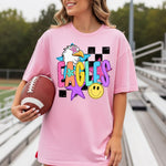 Eagles School Mascot DTF Transfer – Checkered Design DTF Heat Press Transfer from Sweet Tee Transfers