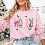 Holly Jolly String DTF Transfer DTF Heat Press Transfer from Sweet Tee Transfers