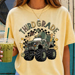 Camo Truck Third Grade DTF Transfer DTF Heat Press Transfer from Sweet Tee Transfers