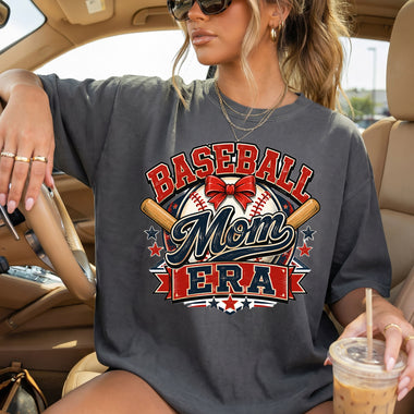 Baseball Mom Era DTF Transfer DTF Heat Press Transfer from Sweet Tee Transfers