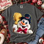 Crochet Yarn Snowman DTF Transfer DTF Heat Press Transfer from Sweet Tee Transfers