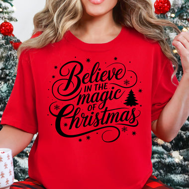 Believe in the Magic of Christmas DTF Transfer DTF Heat Press Transfer from Sweet Tee Transfers