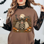 Checkered Ghost Vintage Gum DTF Transfer DTF Heat Press Transfer from Sweet Tee Transfers