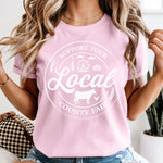 Support Your Local County Fair DTF Transfer DTF Heat Press Transfer from Sweet Tee Transfers