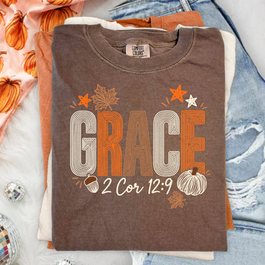 Grace Fall DTF Transfer DTF Heat Press Transfer from Sweet Tee Transfers