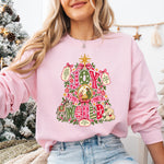 Joy to the World Christmas Tree DTF Transfer DTF Heat Press Transfer from Sweet Tee Transfers