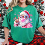 Santa Peace Bubblegum DTF Transfer DTF Heat Press Transfer from Sweet Tee Transfers