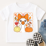 Fall Goose Checkered Bow DTF Transfer DTF Heat Press Transfer from Sweet Tee Transfers