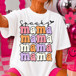 Spooky MAMA Stacked DTF Transfer DTF Heat Press Transfer from Sweet Tee Transfers