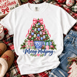 Merry Mahjong Christmas DTF Transfer DTF Heat Press Transfer from Sweet Tee Transfers