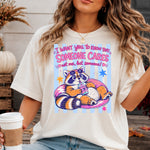 Preppy Someone Cares Raccoon DTF Transfer DTF Heat Press Transfer from Sweet Tee Transfers