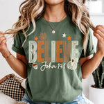 Believe Fall DTF Transfer DTF Heat Press Transfer from Sweet Tee Transfers