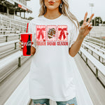 Touchdown Season Red DTF Transfer DTF Heat Press Transfer from Sweet Tee Transfers