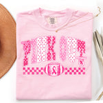 Pink Out Football Pink Ribbon DTF Transfer DTF Heat Press Transfer from Sweet Tee Transfers