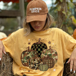 Camo Pumpkins DTF Transfer DTF Heat Press Transfer from Sweet Tee Transfers