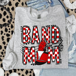 Retro Band Mom Red DTF Transfer DTF Heat Press Transfer from Sweet Tee Transfers