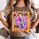 Horror Michael Stripes DTF Transfer DTF Heat Press Transfer from Sweet Tee Transfers