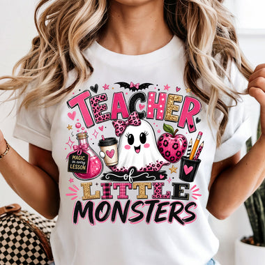 Teacher of Little Monsters DTF Transfer DTF Heat Press Transfer from Sweet Tee Transfers