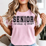 Senior Class of 2027 DTF Transfer DTF Heat Press Transfer from Sweet Tee Transfers