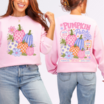 Pumpkin Patch Bright Colors Front and Back DTF Transfer DTF Heat Press Transfer from Sweet Tee Transfers