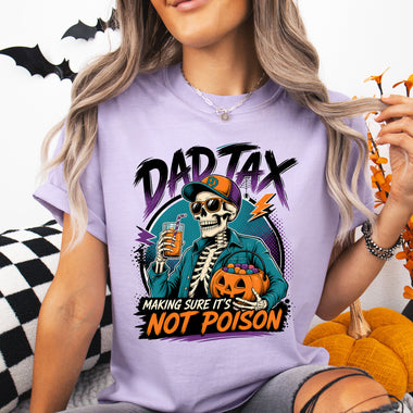 Dad Tax Halloween DTF Transfer DTF Heat Press Transfer from Sweet Tee Transfers