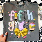 Back to School Pencil Bow Fifth Grade DTF Transfer DTF Heat Press Transfer from Sweet Tee Transfers