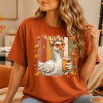 Preppy Fall Goose Coquette Autumn DTF Transfer DTF Heat Press Transfer from Sweet Tee Transfers