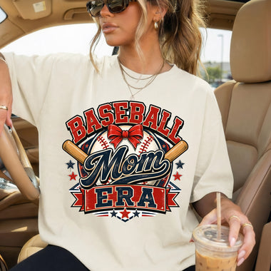 Baseball Mom Era DTF Transfer DTF Heat Press Transfer from Sweet Tee Transfers