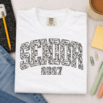 Senior 2027 Camo DTF Transfer DTF Heat Press Transfer from Sweet Tee Transfers