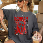 Scream Ghost Face Horror DTF Transfer DTF Heat Press Transfer from Sweet Tee Transfers