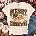 Vintage Camouflage Santa Christmas DTF Transfer DTF Heat Press Transfer from Sweet Tee Transfers