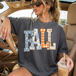 Fall Patchwork DTF Transfer DTF Heat Press Transfer from Sweet Tee Transfers