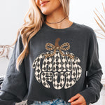 Thankful Checkered Fall Pumpkin DTF Transfer DTF Heat Press Transfer from Sweet Tee Transfers