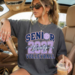 Senior 2027 Volleyball DTF Transfer DTF Heat Press Transfer from Sweet Tee Transfers