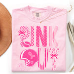 Pink Out Helmet DTF Transfer DTF Heat Press Transfer from Sweet Tee Transfers