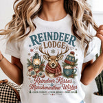 Reindeer Lodge DTF Transfer DTF Heat Press Transfer from Sweet Tee Transfers