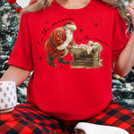 I'm the Season I'm the Reason Santa Nativity DTF Transfer DTF Heat Press Transfer from Sweet Tee Transfers