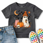 Spooky Beanie Ghost Checkered DTF Transfer DTF Heat Press Transfer from Sweet Tee Transfers