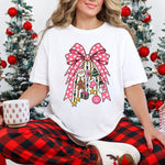 Christmas Charm Bow DTF Transfer DTF Heat Press Transfer from Sweet Tee Transfers