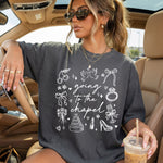 Going to the Chapel Doodle White DTF Transfer DTF Heat Press Transfer from Sweet Tee Transfers
